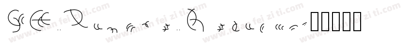 SF Pumice Regular字体转换